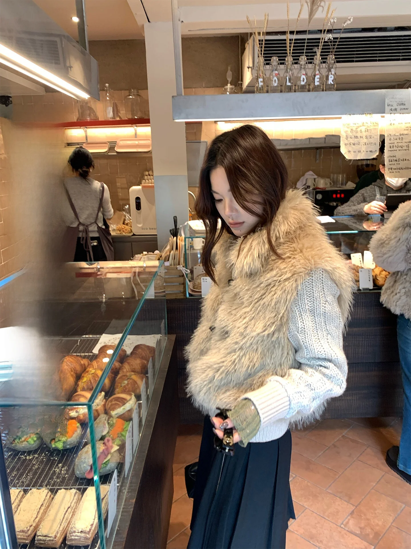 Mar Autumn Winter New Style Wool Blend Buttoned Patchwork Sweater Cardigan Suede Outerwear Women's Daily Wear Thick Lo...
Mar Autumn Winter New Style Wool Blend Buttoned Patchwork Sweater Cardigan Suede Outerwear Women's Daily Wear Thick Lo...