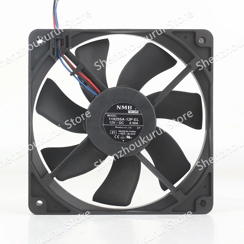 NMB 11925SA-12P-EL abinet chassis High air capacity 12025 0.50A Cabinet Cooling Fan 12V 3-wire 12CM Cooling Fan
NMB 11925SA-12P-EL abinet chassis High air capacity 12025 0.50A Cabinet Cooling Fan 12V 3-wire 12CM Cooling Fan