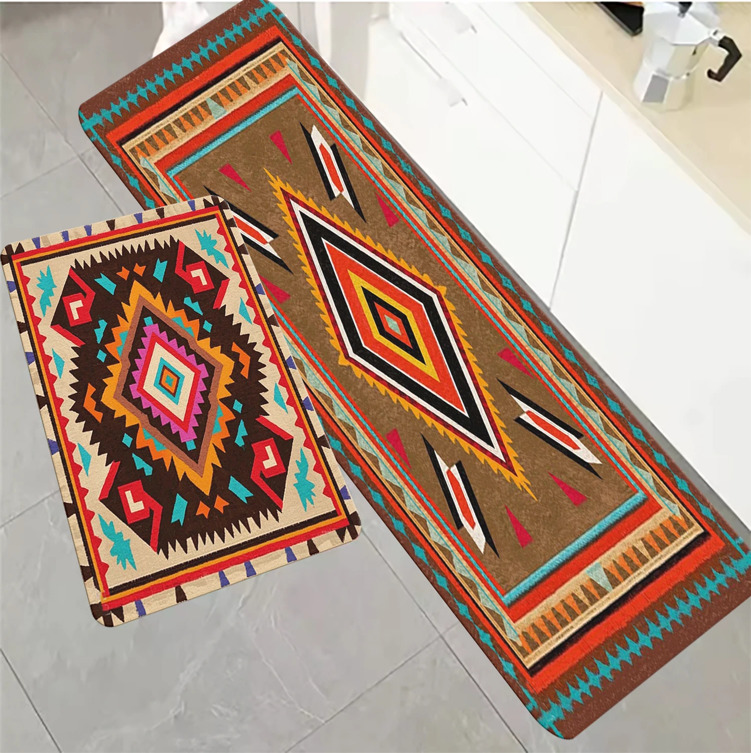 Ethnic geometric pattern style Non-slip multifunctional carpet Living room bedroom entry carpet Kitchen hallway decoration
Ethnic geometric pattern style Non-slip multifunctional carpet Living room bedroom entry carpet Kitchen hallway decoration