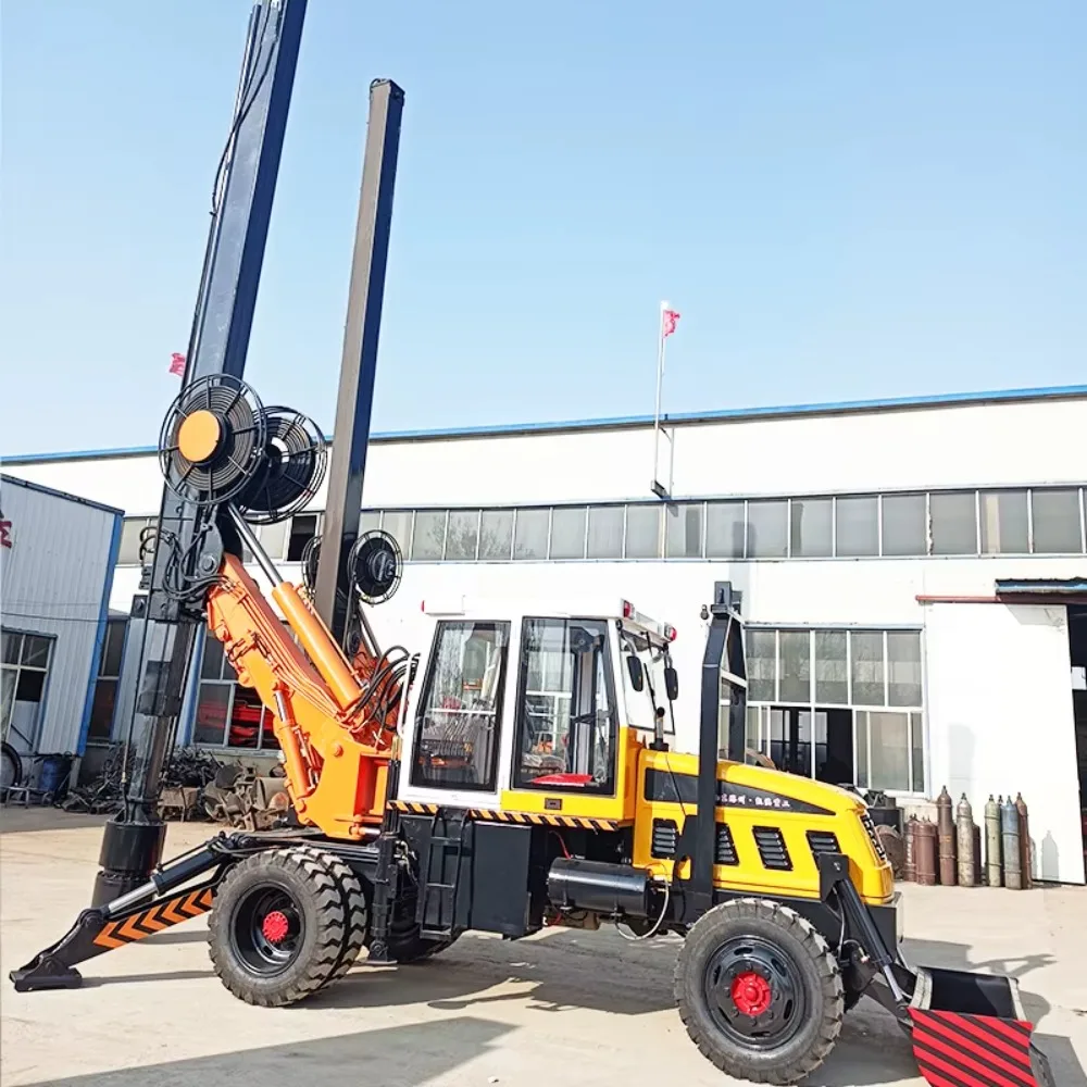 Mini Rotary Drilling Rig 15m Drilling Depth Large Diameter Hole Piling Equipment for Civil Foundation Vertical Bore Machine
Mini Rotary Drilling Rig 15m Drilling Depth Large Diameter Hole Piling Equipment for Civil Foundation Vertical Bore Machine