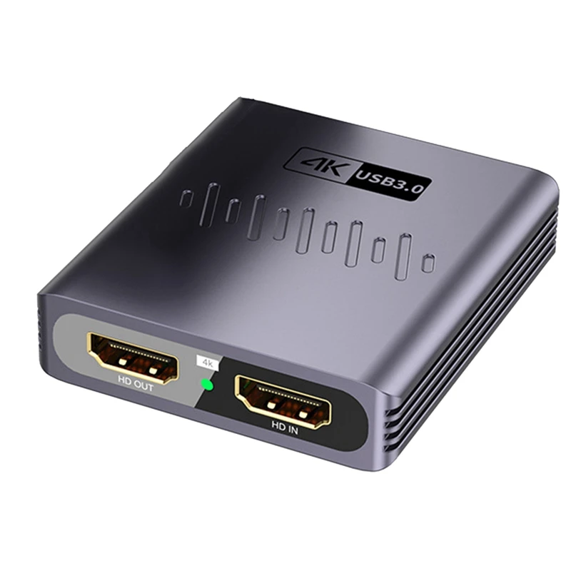 -Compatible Video Capture Card USB3.0/4K HD For Mobile Phone Laptop Game Camera Live Recording Durable
-Compatible Video Capture Card USB3.0/4K HD For Mobile Phone Laptop Game Camera Live Recording Durable