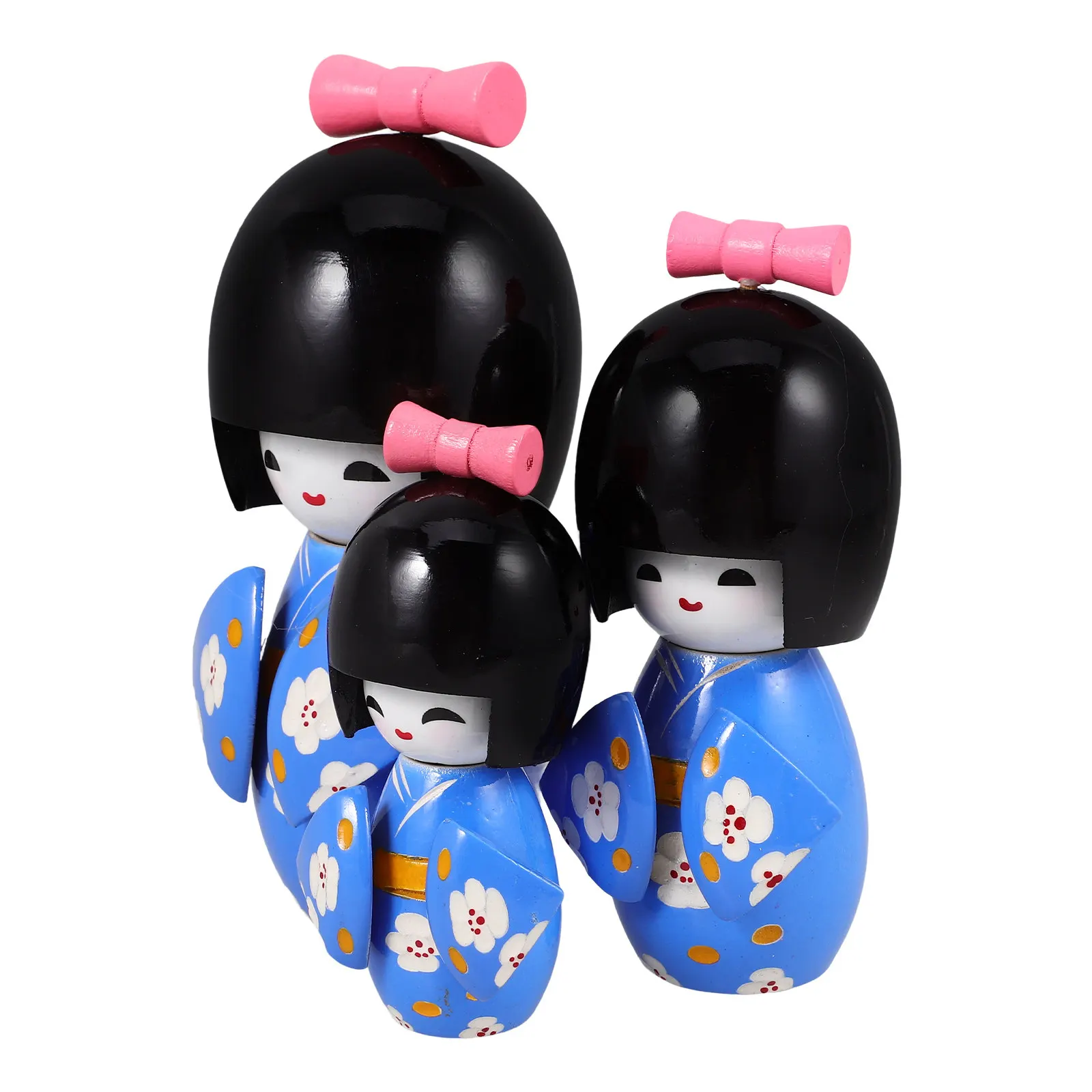 3Pcs Japanese Style Kimono Wooden Decor Small Size Fine Details Artistic Breath Stable Base Indoor Tabletop Adornment
3Pcs Japanese Style Kimono Wooden Decor Small Size Fine Details Artistic Breath Stable Base Indoor Tabletop Adornment