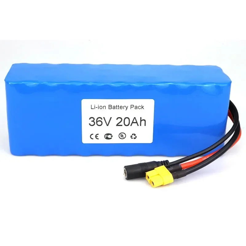 New 36V Ebike Battery Pack 10S3P Battery Pack XT60 Connector and BMS 20Ah Li-ion Battery
New 36V Ebike Battery Pack 10S3P Battery Pack XT60 Connector and BMS 20Ah Li-ion Battery