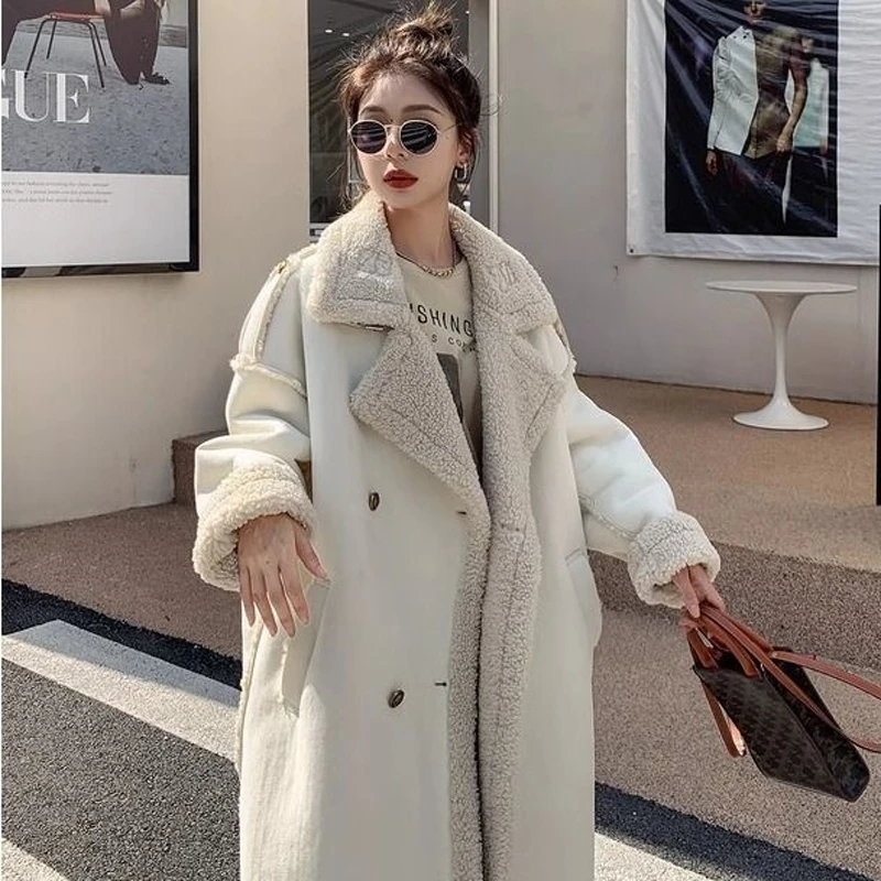 Мужская зимняя куртка большого размера из овчины и хлопка, свободного кроя, в корейском стиле, теплая, утолщенная
Мужская зимняя куртка большого размера из овчины и хлопка, свободного кроя, в корейском стиле, теплая, утолщенная