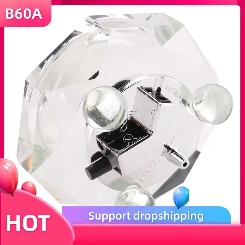 B60A 2X Crystal LED Light Base Multicolor Auto Flashing Pedestal Color Show Stand Lighted Display Plate With Flat Top Surface
B60A 2X Crystal LED Light Base Multicolor Auto Flashing Pedestal Color Show Stand Lighted Display Plate With Flat Top Surface