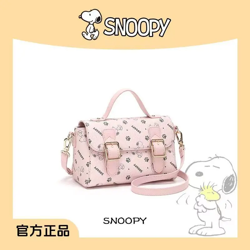 Snoopy cartoon cute square bag Kawaii girls pink shoulder tote bag anime merchandise Valentine's Day Christmas Halloween gift
Snoopy cartoon cute square bag Kawaii girls pink shoulder tote bag anime merchandise Valentine's Day Christmas Halloween gift