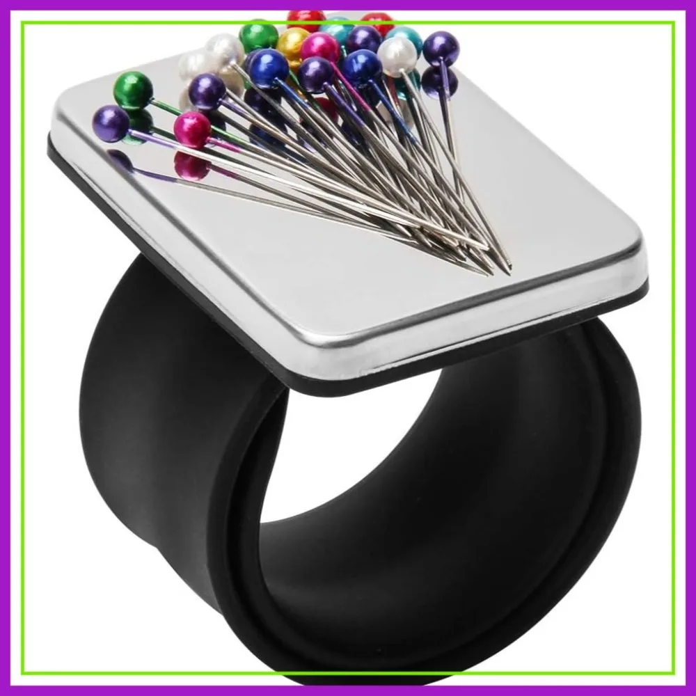 Magnetic Pin Holder Wrist Band, Sewing Pincushion with Wristband, 1 Replacement Wristband
Magnetic Pin Holder Wrist Band, Sewing Pincushion with Wristband, 1 Replacement Wristband