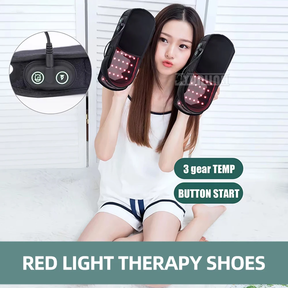 Yunlin Li Red Light Infrared Light Therapy Shoes Portable Timed High-Power Wearable Health Shoe Heating Foot Warmer
Yunlin Li Red Light Infrared Light Therapy Shoes Portable Timed High-Power Wearable Health Shoe Heating Foot Warmer