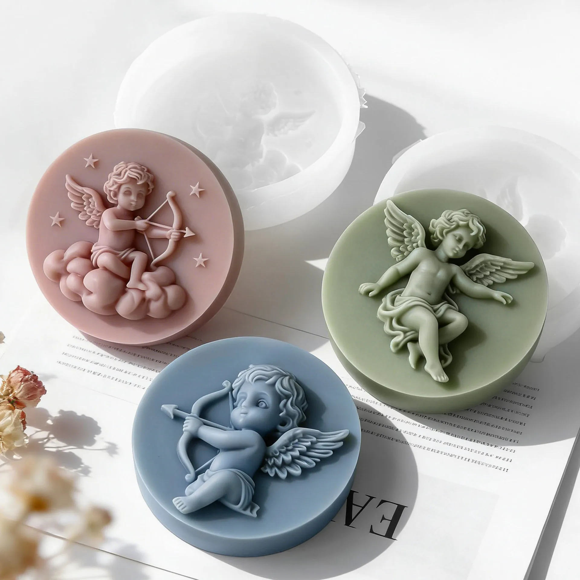 Baby Angel Candle Mold 3D Wings Silicone Mold DIY Aromatherapy Wax Handmade Soap Plaster Resin Craft Nursery Decor Gift
Baby Angel Candle Mold 3D Wings Silicone Mold DIY Aromatherapy Wax Handmade Soap Plaster Resin Craft Nursery Decor Gift