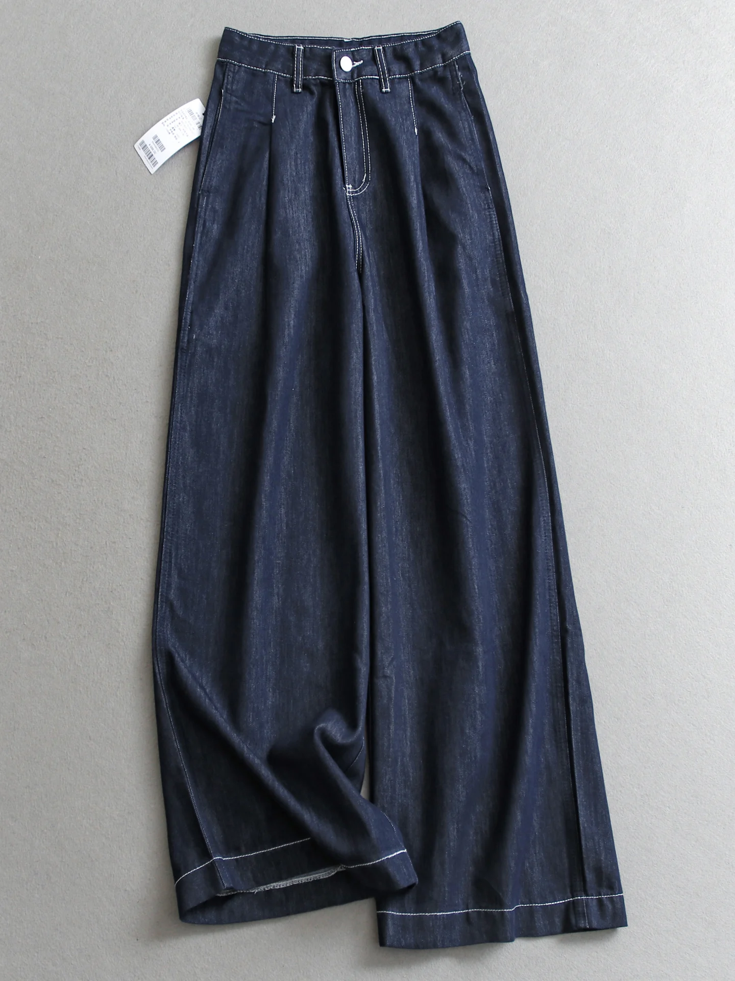 High Waist Wide Leg Jeans Loose Straight Cut Pants Slimming Effect for Short Women Comfortable Breathable Cotton Denim
High Waist Wide Leg Jeans Loose Straight Cut Pants Slimming Effect for Short Women Comfortable Breathable Cotton Denim