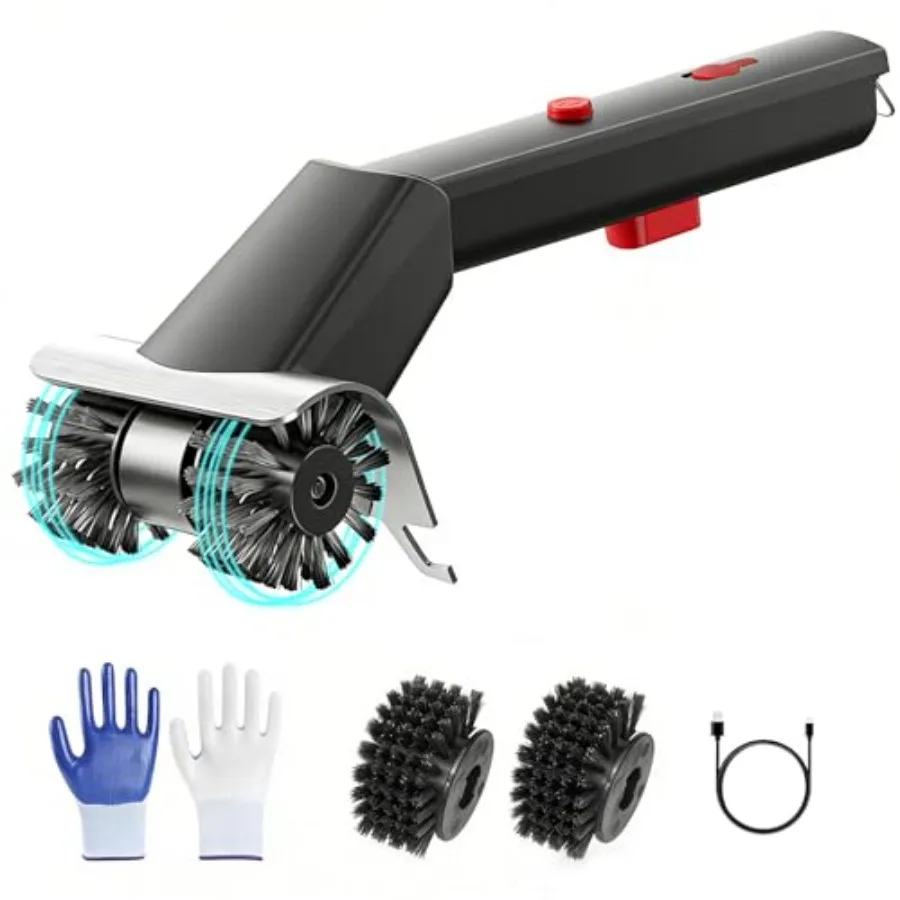 Cordless Electric Grill Brush for Outdoor - Waterproof BBQ Grill Cleaner with Lights Water Spray - Grill Cleaning Brush for Bur
Cordless Electric Grill Brush for Outdoor - Waterproof BBQ Grill Cleaner with Lights Water Spray - Grill Cleaning Brush for Bur