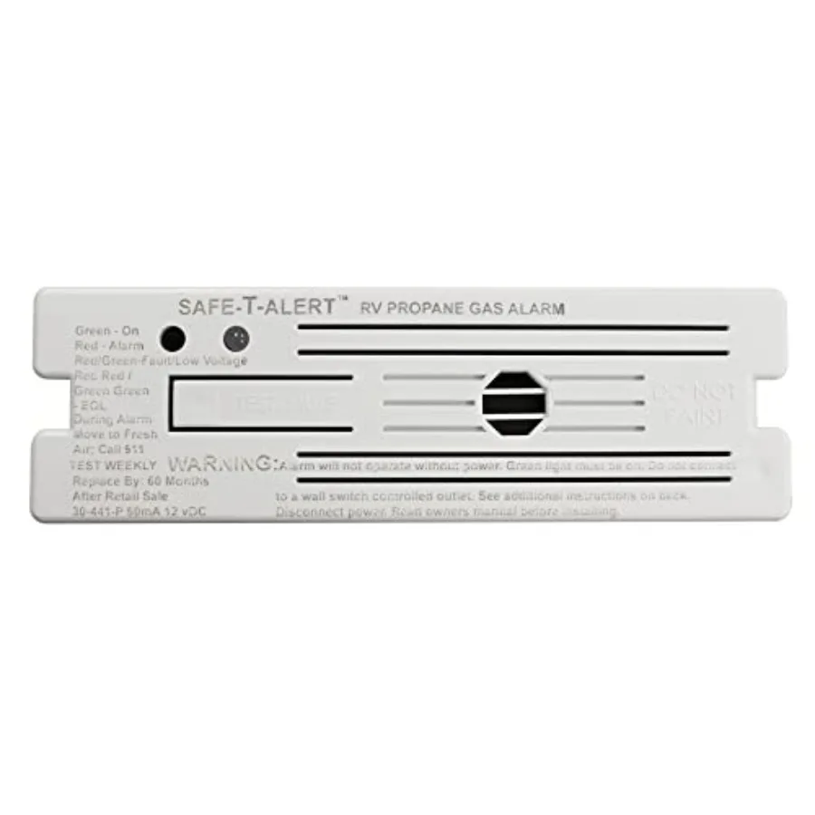 Safe T Alert 30-441-P-WT Classic Propane/LP Gas Alarm - 12V 30 Series Surface Mount White
Safe T Alert 30-441-P-WT Classic Propane/LP Gas Alarm - 12V 30 Series Surface Mount White