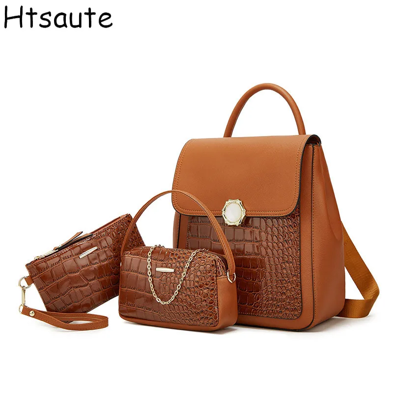3pcs/set Woman Fashion Backpack Sets Female Shoulder Crossbody Bag Set PU Leather Purse Clutch Bag Luxury Card Holder Women Gift
3pcs/set Woman Fashion Backpack Sets Female Shoulder Crossbody Bag Set PU Leather Purse Clutch Bag Luxury Card Holder Women Gift