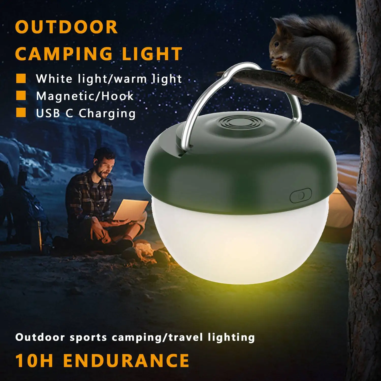 Rechargeable LED Portable Lanterns With Magnetic/hook Super Bright Camping Light 4 Light Modes Waterproof Outdoor Hanging Lamp
Rechargeable LED Portable Lanterns With Magnetic/hook Super Bright Camping Light 4 Light Modes Waterproof Outdoor Hanging Lamp