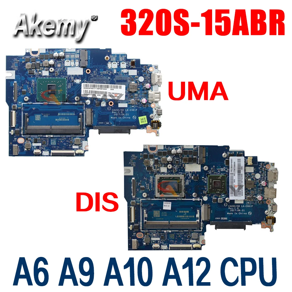 For LENOVO 320S-15AST Notebook Mainboard LA-E981P A9-9420 5B20P99017 Laptop Motherboard Full Tested IdeaPad
For LENOVO 320S-15AST Notebook Mainboard LA-E981P A9-9420 5B20P99017 Laptop Motherboard Full Tested IdeaPad