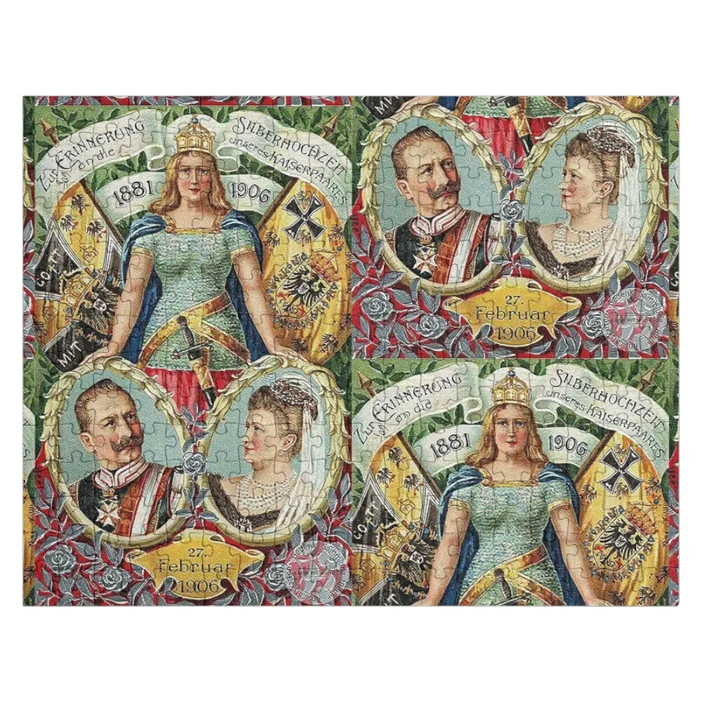 Kaiser Wilhelm II and Augusta Victoria, 1906 Jigsaw Puzzle Children Wooden Animal Diorama Accessories Puzzle
Kaiser Wilhelm II and Augusta Victoria, 1906 Jigsaw Puzzle Children Wooden Animal Diorama Accessories Puzzle