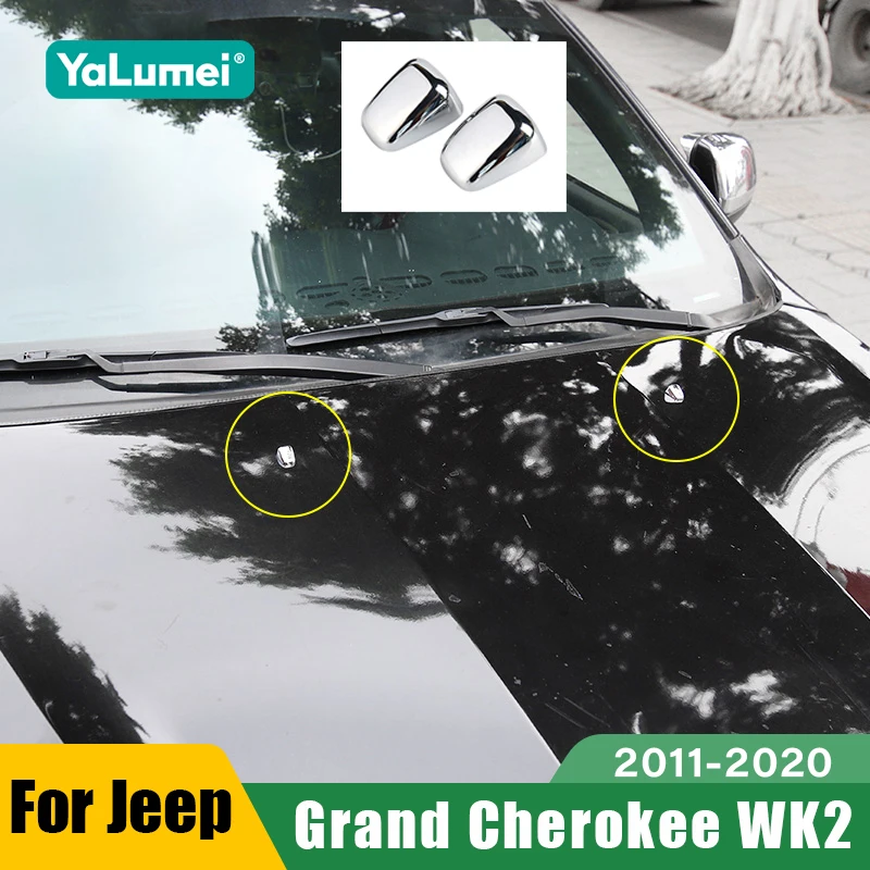For Jeep Grand Cherokee WK2 2011 2012 2013 2014 2015 2016 2017 2018 2019 2020 Car Windshield Washer Nozzle Cap Cover Accessories
For Jeep Grand Cherokee WK2 2011 2012 2013 2014 2015 2016 2017 2018 2019 2020 Car Windshield Washer Nozzle Cap Cover Accessories
