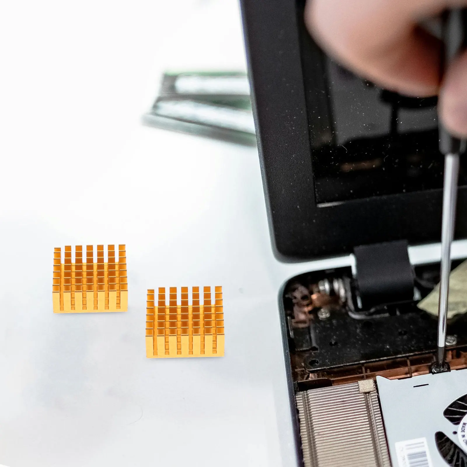 10Pcs Premium Aluminum Heatsink Module for Laptop CPU GPU Ic Chip LED Electronics Cooling Heat Dissipation Long Life Corrosion
10Pcs Premium Aluminum Heatsink Module for Laptop CPU GPU Ic Chip LED Electronics Cooling Heat Dissipation Long Life Corrosion