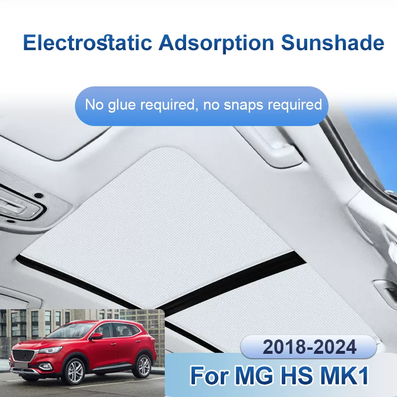 Car Sunroof Sunshade For MG HS EHS AS23 2018-2024 2023 Shades Anti-UV Electrostatic Adsorption Skylight Curtain Auto Accessories
Car Sunroof Sunshade For MG HS EHS AS23 2018-2024 2023 Shades Anti-UV Electrostatic Adsorption Skylight Curtain Auto Accessories