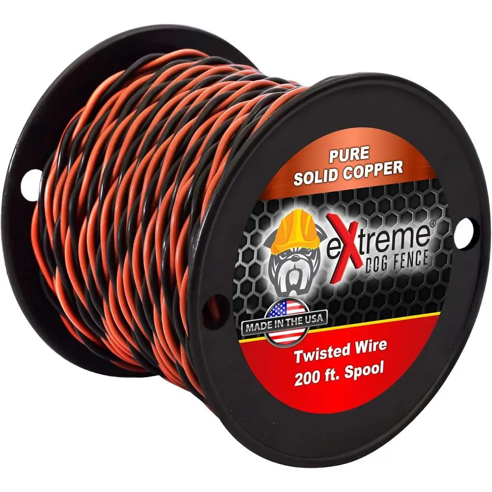16 Gauge Dog Fence Transmitter Wire - 200 Feet Pre-Stranded Cable for Electric Dog Fencing Systems
16 Gauge Dog Fence Transmitter Wire - 200 Feet Pre-Stranded Cable for Electric Dog Fencing Systems