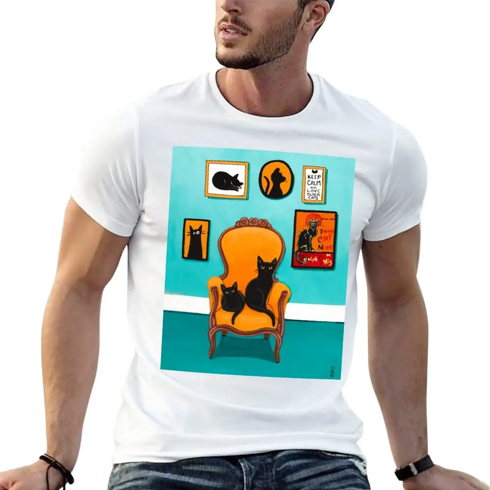 New The Black Cat's Room T-Shirt vintage t shirts oversizeds hippie clothes oversized graphic tee mens white t shirts
New The Black Cat's Room T-Shirt vintage t shirts oversizeds hippie clothes oversized graphic tee mens white t shirts