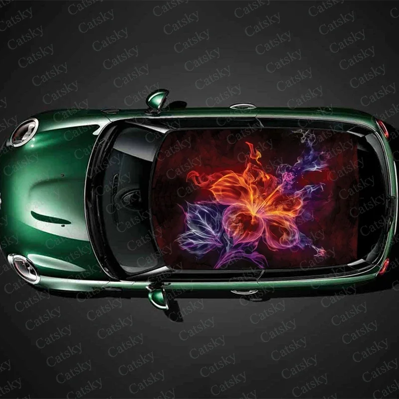 Flame Flower Car stickers, roof decals, sunroof decoration, painting, modification, self-adhesive window stickers, window decals
Flame Flower Car stickers, roof decals, sunroof decoration, painting, modification, self-adhesive window stickers, window decals