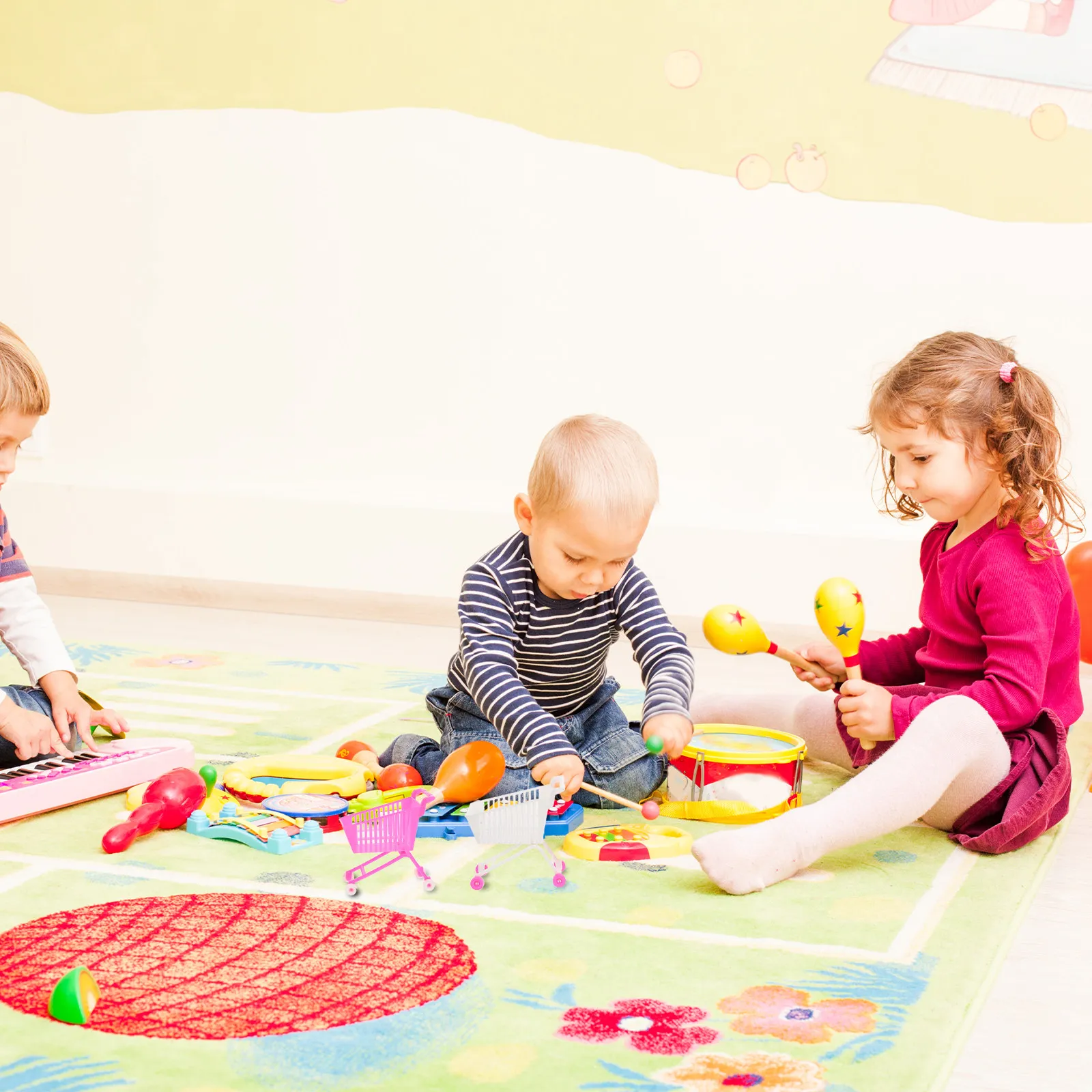 10Pcs Mini Shopping Cart Simulation Plaything for Kids Role Play Pretend Play Cart Kids Trolley Educational Shopping Plaything
10Pcs Mini Shopping Cart Simulation Plaything for Kids Role Play Pretend Play Cart Kids Trolley Educational Shopping Plaything