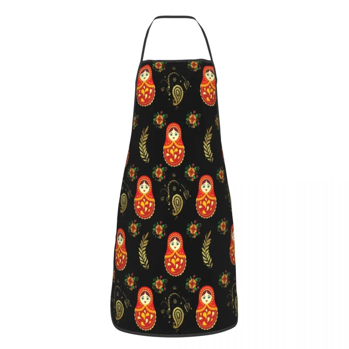Matryoshka Russian Doll Pattern Bib Apron Adult Women Men Chef Tablier Cuisine for Kitchen Cooking Russian Folk Art Gardening
Matryoshka Russian Doll Pattern Bib Apron Adult Women Men Chef Tablier Cuisine for Kitchen Cooking Russian Folk Art Gardening