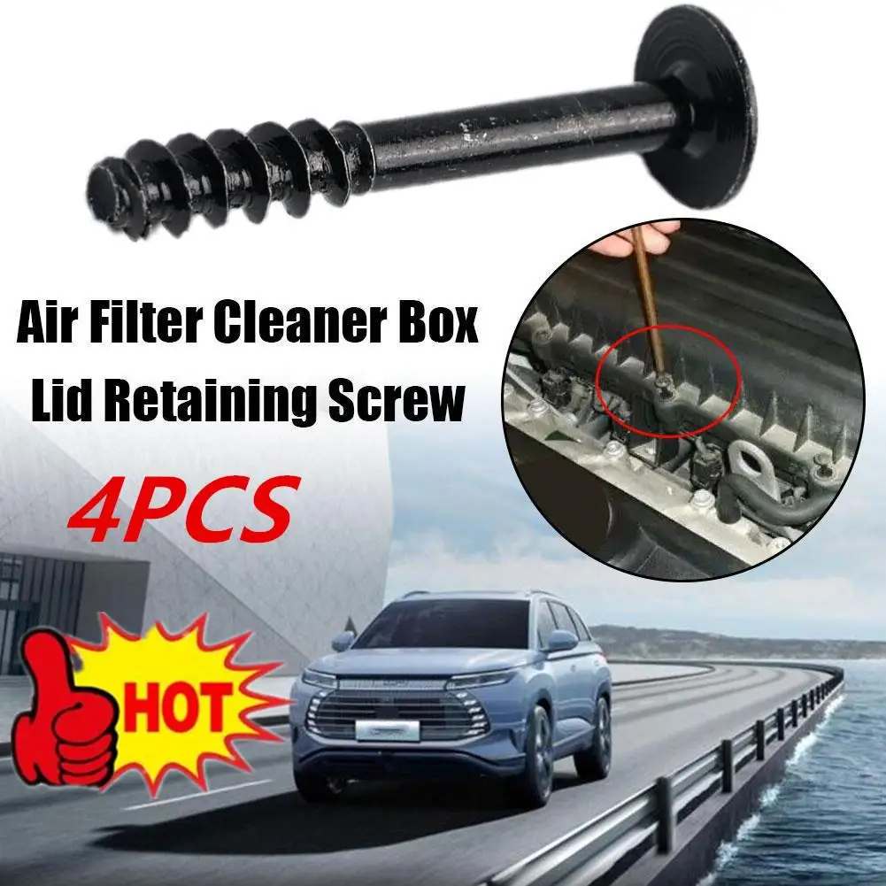 4PCS Black Air Filter Cleaner Box Lid Retaining Screw for VW AUDI Seat X-Type Vauxhall
4PCS Black Air Filter Cleaner Box Lid Retaining Screw for VW AUDI Seat X-Type Vauxhall