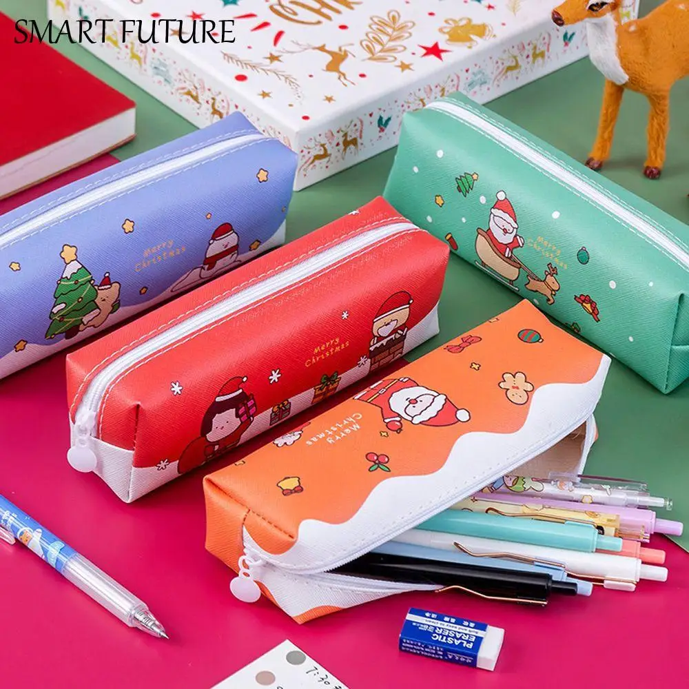 Simple Elk Large Capacity Snowman Santa Claus Christmas Pencil Case Christmas Tree Christmas Pencil Bag Stationery Supplies
Simple Elk Large Capacity Snowman Santa Claus Christmas Pencil Case Christmas Tree Christmas Pencil Bag Stationery Supplies