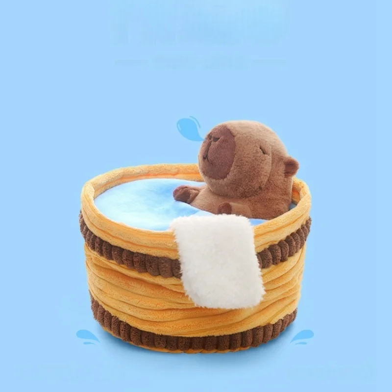 Funny Bath capybara Toy Capybara Plush Toy in Bathtub Soft Stuffed Animal Doll Bath Valentines Gift Room Decor Creative Souvenir
Funny Bath capybara Toy Capybara Plush Toy in Bathtub Soft Stuffed Animal Doll Bath Valentines Gift Room Decor Creative Souvenir
