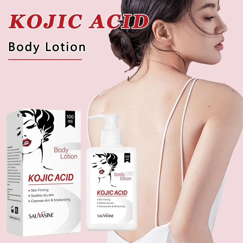 100ML Kojic Acid Body Lotion Skin Brightening Even Bleaching Moisturizing Body Skin Skin Cream Care Tone Nourishing Smoothi Q3O5
100ML Kojic Acid Body Lotion Skin Brightening Even Bleaching Moisturizing Body Skin Skin Cream Care Tone Nourishing Smoothi Q3O5