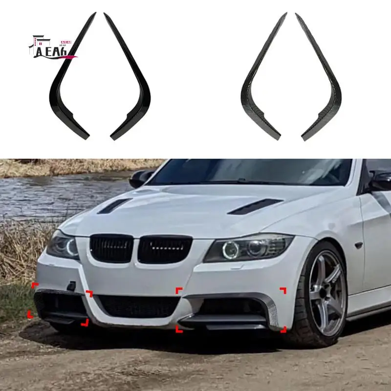 AEA6-Car Front Bumper Lip Splitter Spoiler Strips For BMW 3 Series E90 E91 M Sport 2005-2008 Air Knife Trims
AEA6-Car Front Bumper Lip Splitter Spoiler Strips For BMW 3 Series E90 E91 M Sport 2005-2008 Air Knife Trims