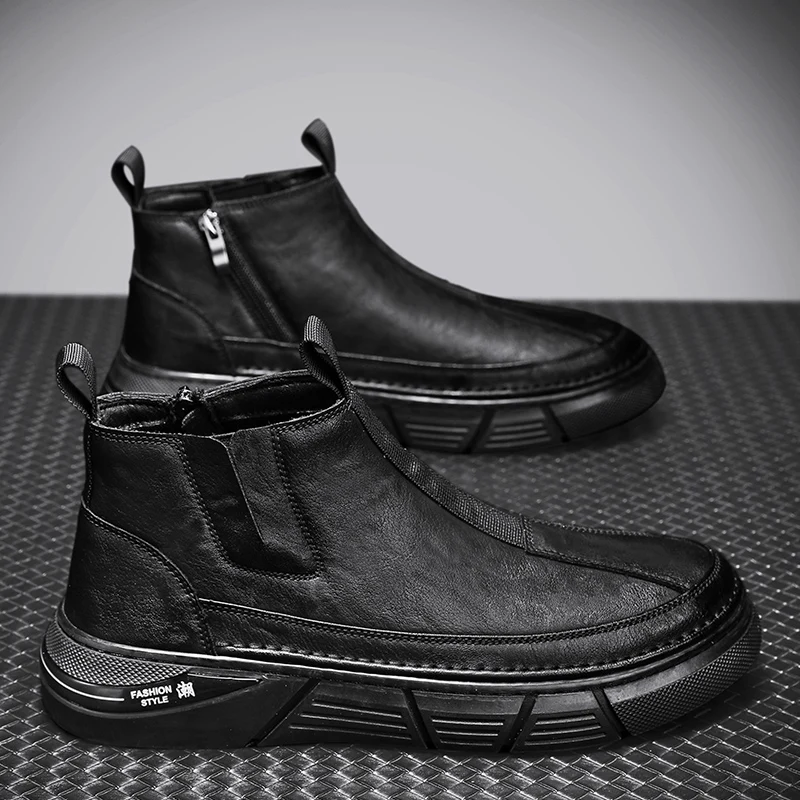 Men's Leather Waterproof Lace Up Chukka Ankle Boots Oxford Dress Boots Casual Business Work Daily Shoes For Men
Men's Leather Waterproof Lace Up Chukka Ankle Boots Oxford Dress Boots Casual Business Work Daily Shoes For Men