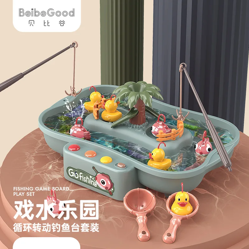 New Fishing Toys Children'S Set Electric Rotating Bath Toys Lighting Music Fishing Pool Swimming Toys
New Fishing Toys Children'S Set Electric Rotating Bath Toys Lighting Music Fishing Pool Swimming Toys