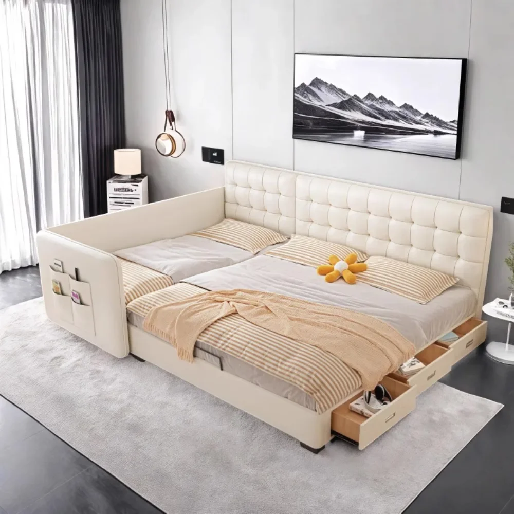Baby Drawers Beds Organiser Headboard Queen Size Storage Beds 180x200cm Sleeping Letto Bambini Home Furniture Decoraction
Baby Drawers Beds Organiser Headboard Queen Size Storage Beds 180x200cm Sleeping Letto Bambini Home Furniture Decoraction