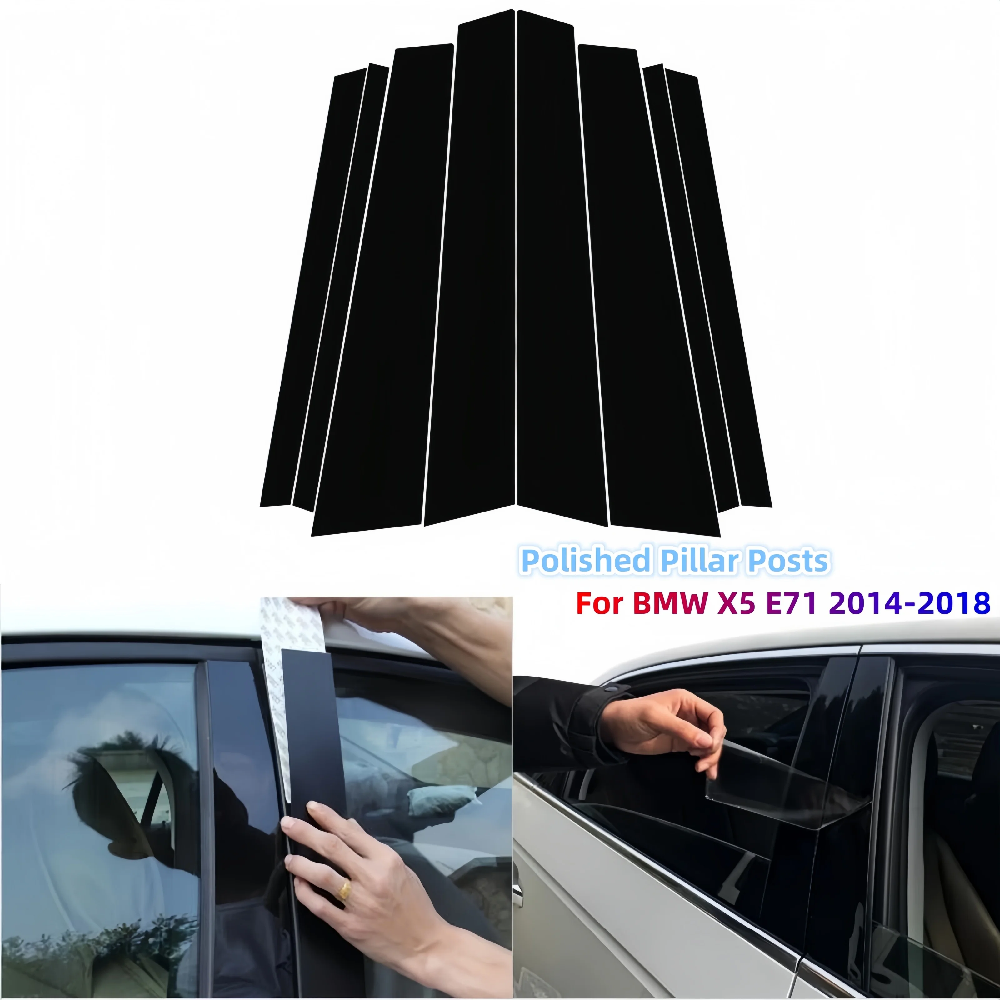 For BMW X6 E71 2014-2018 Gloss Black Polished Pillar Posts Door Window Trim Cover BC Column Decoration Stickers Accessories
For BMW X6 E71 2014-2018 Gloss Black Polished Pillar Posts Door Window Trim Cover BC Column Decoration Stickers Accessories