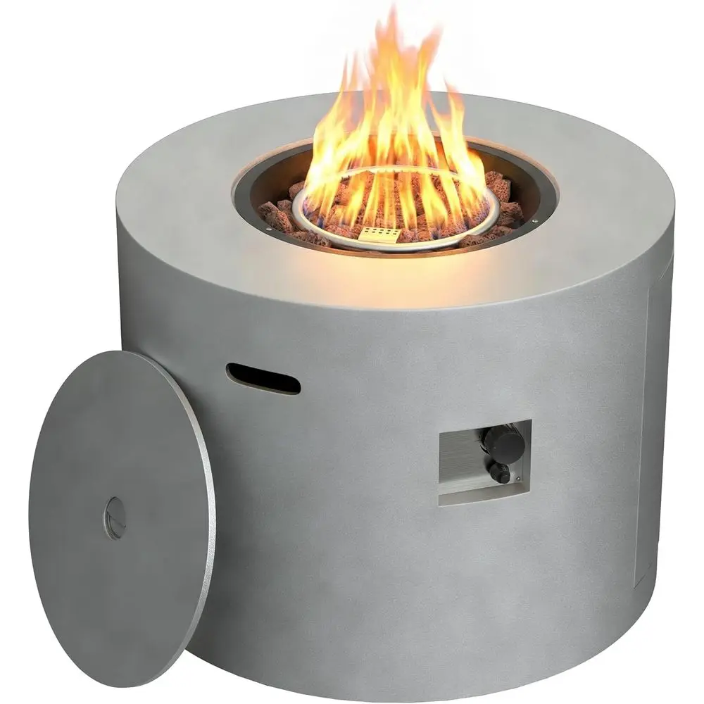 32" Propane ire Pit Table Round, 50000 Powerul Gas irt Table, CSA Certiied, Ideal Outdoor ire Pit or Dining, Party in Patio, Gar
32" Propane ire Pit Table Round, 50000 Powerul Gas irt Table, CSA Certiied, Ideal Outdoor ire Pit or Dining, Party in Patio, Gar