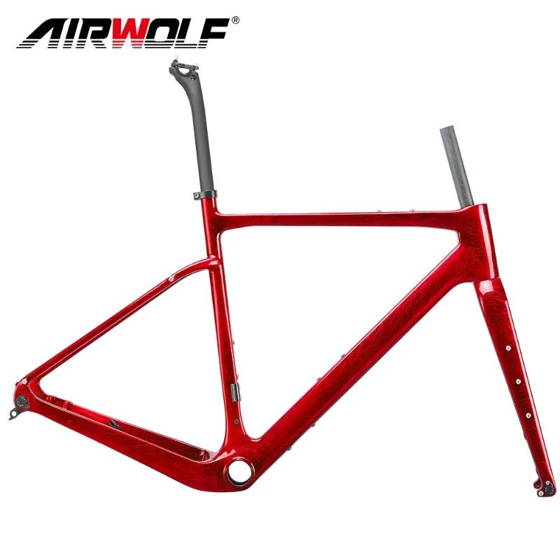 Airwolf 2024 New T1100 Carbon Road Bike Frame Super Light Carbon Frameset:Frame+Fork+Seatpost+Clamp+Headset,Free Ship
Airwolf 2024 New T1100 Carbon Road Bike Frame Super Light Carbon Frameset:Frame+Fork+Seatpost+Clamp+Headset,Free Ship