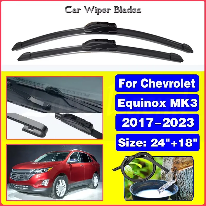 Front Wiper Blade For Chevrolet Equinox MK3 2017-2023 2019 2020 2021 2022 3rd Gen 3 Holden Windscreen Brushes Wipers Accessories
Front Wiper Blade For Chevrolet Equinox MK3 2017-2023 2019 2020 2021 2022 3rd Gen 3 Holden Windscreen Brushes Wipers Accessories