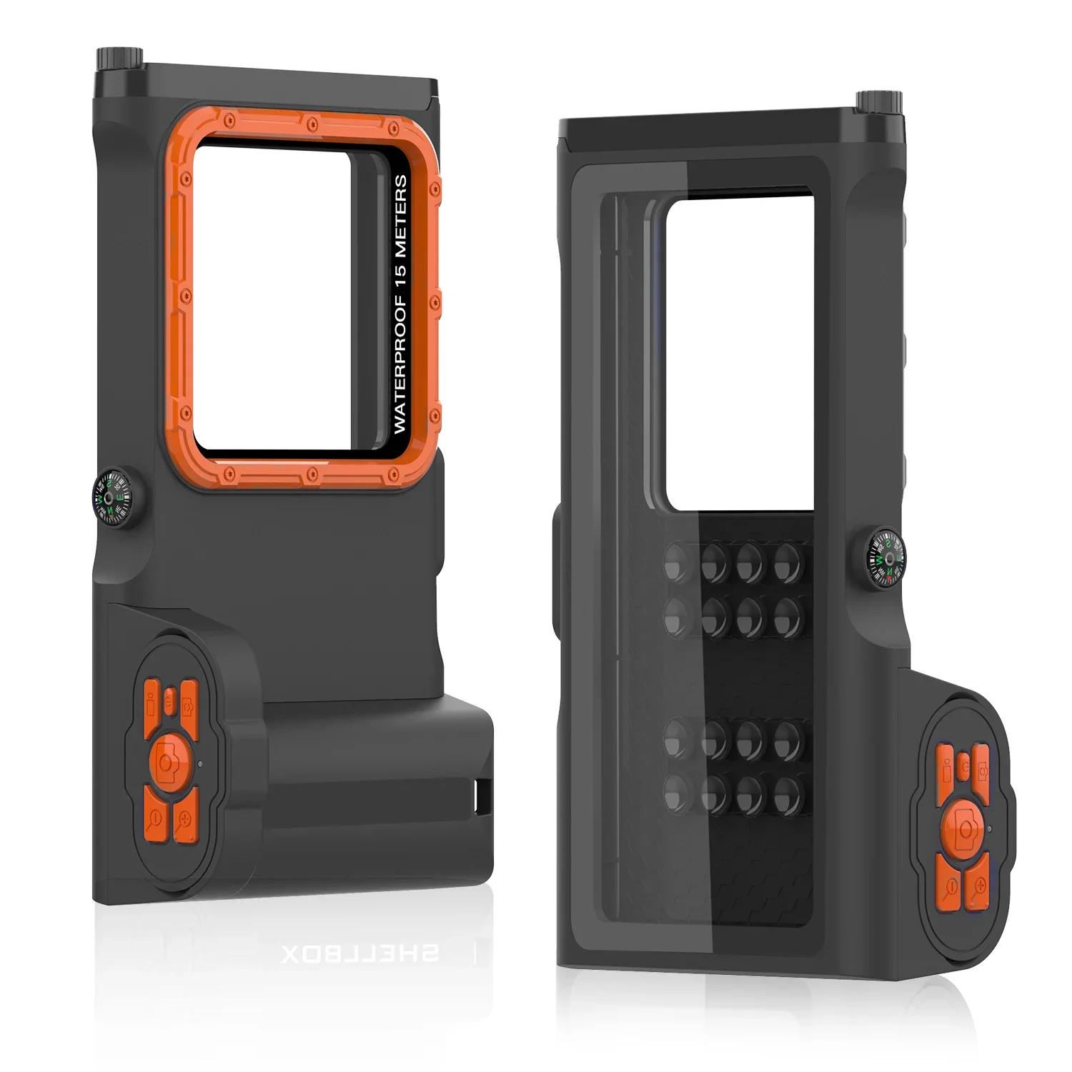 Shellbox Newly upgraded 3rd generation diving Bluetooth remote control photography multicolor diving waterproof mobile phonecase
Shellbox Newly upgraded 3rd generation diving Bluetooth remote control photography multicolor diving waterproof mobile phonecase