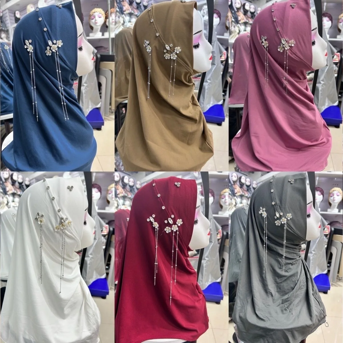 Abaya Hijab Muslim Women Shawl Lace Headscarf Luxury Tassels Scarf Malaysia Prayer Kufi Islam Saudi Arabia Turban 05540
Abaya Hijab Muslim Women Shawl Lace Headscarf Luxury Tassels Scarf Malaysia Prayer Kufi Islam Saudi Arabia Turban 05540