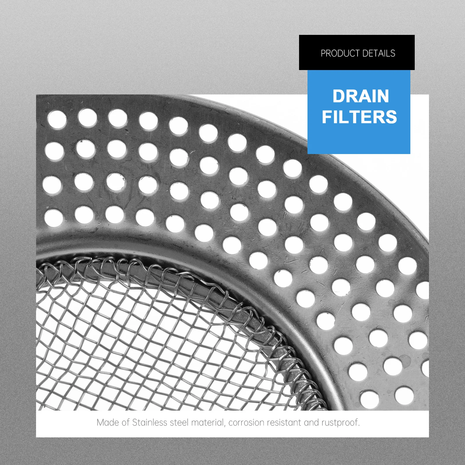 1pcs Stainless Steel Cover Shower Drain Filter Hair Stopper Floor Drain Cover Sink Strainer For Bathroom Bathtub 
1pcs Stainless Steel Cover Shower Drain Filter Hair Stopper Floor Drain Cover Sink Strainer For Bathroom Bathtub