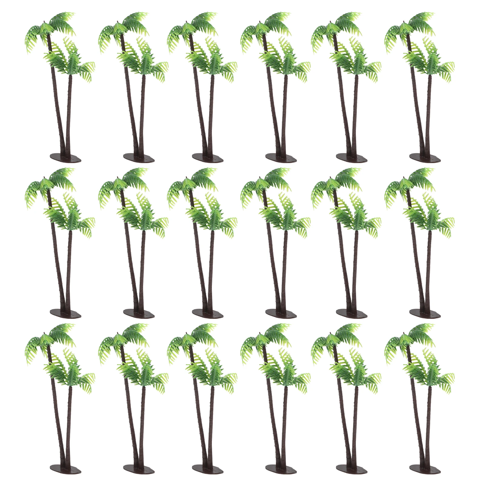 36 Pcs Coconut Tree Decor Plastic Artificial Tropical Green Trees Layout Props Scenery Model DIY Landscaping
36 Pcs Coconut Tree Decor Plastic Artificial Tropical Green Trees Layout Props Scenery Model DIY Landscaping