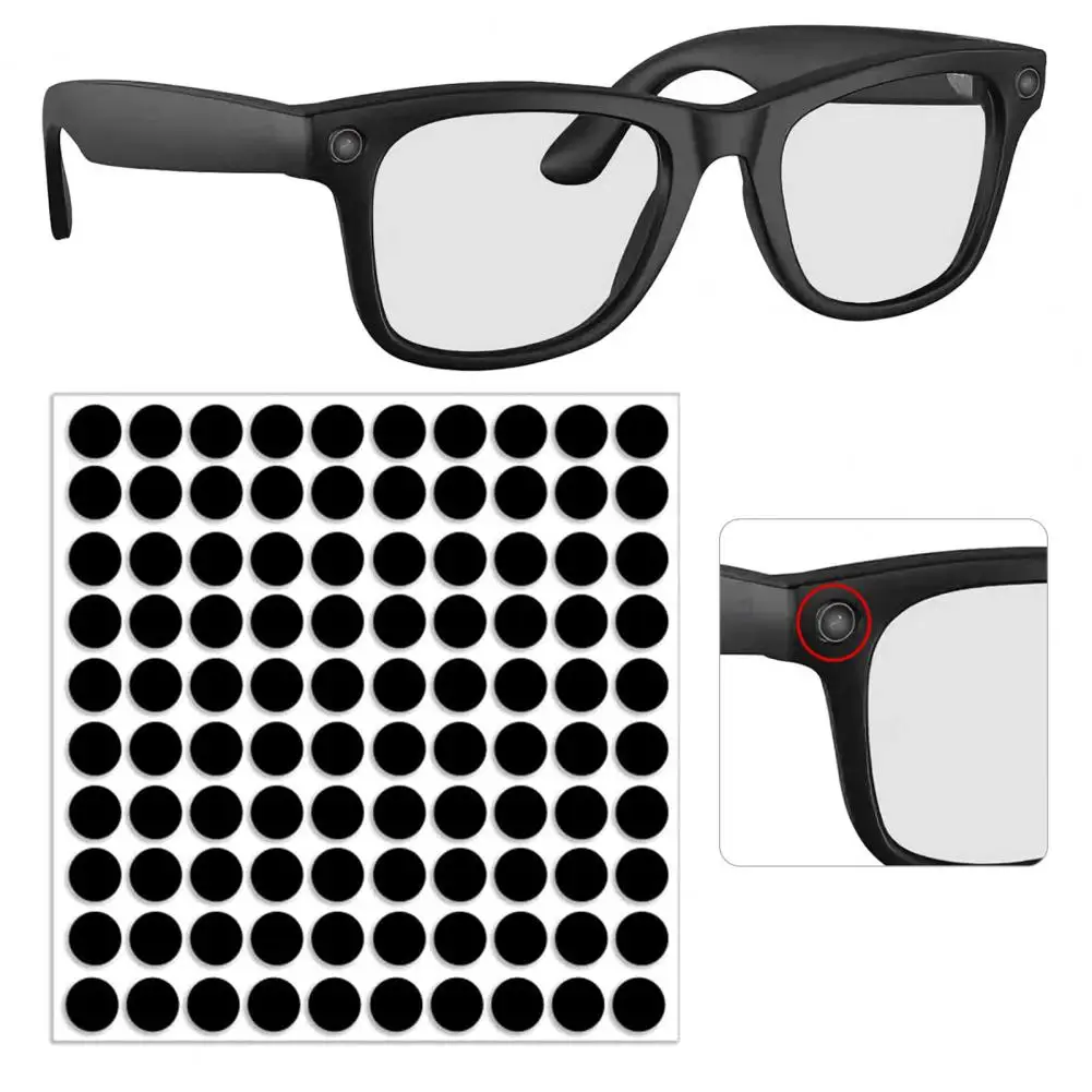 100Pcs Lens Sticker Full Coverage LED Light Blocking Stickers for Smart Glasses Precision Cut Privacy Lens Film for Smart Glasse
100Pcs Lens Sticker Full Coverage LED Light Blocking Stickers for Smart Glasses Precision Cut Privacy Lens Film for Smart Glasse