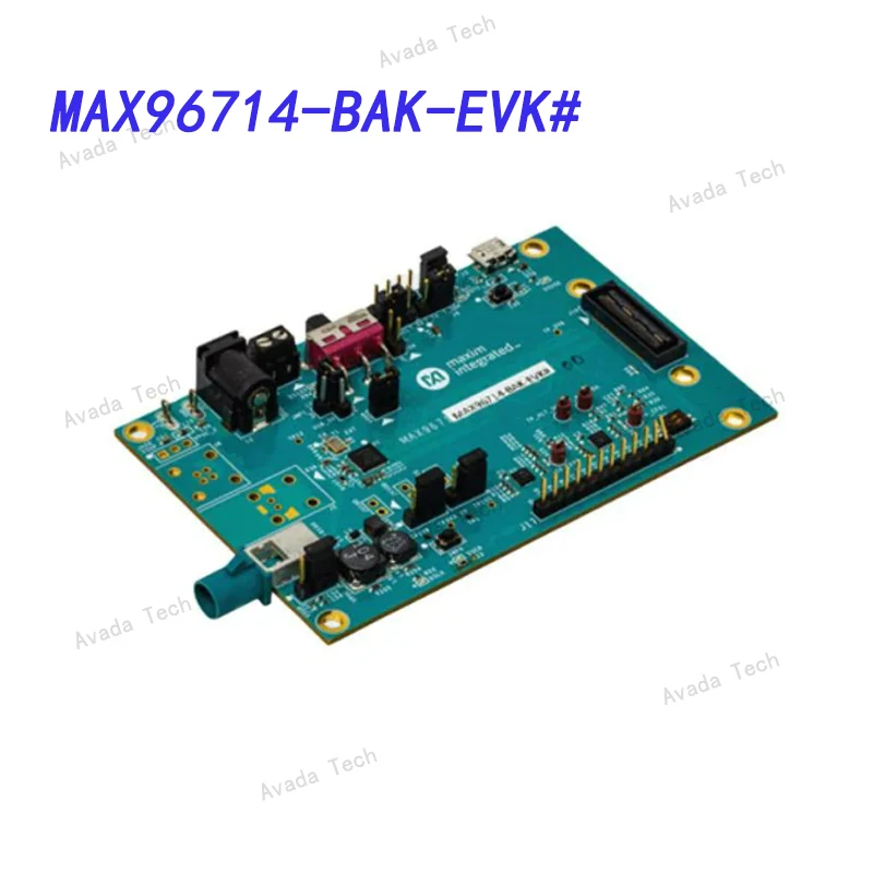MAX96714-BAK-EVK# Interface development tools Single GMSL 2/1, CSI-2 Des, ASIL-B, 6G w/COAX
MAX96714-BAK-EVK# Interface development tools Single GMSL 2/1, CSI-2 Des, ASIL-B, 6G w/COAX