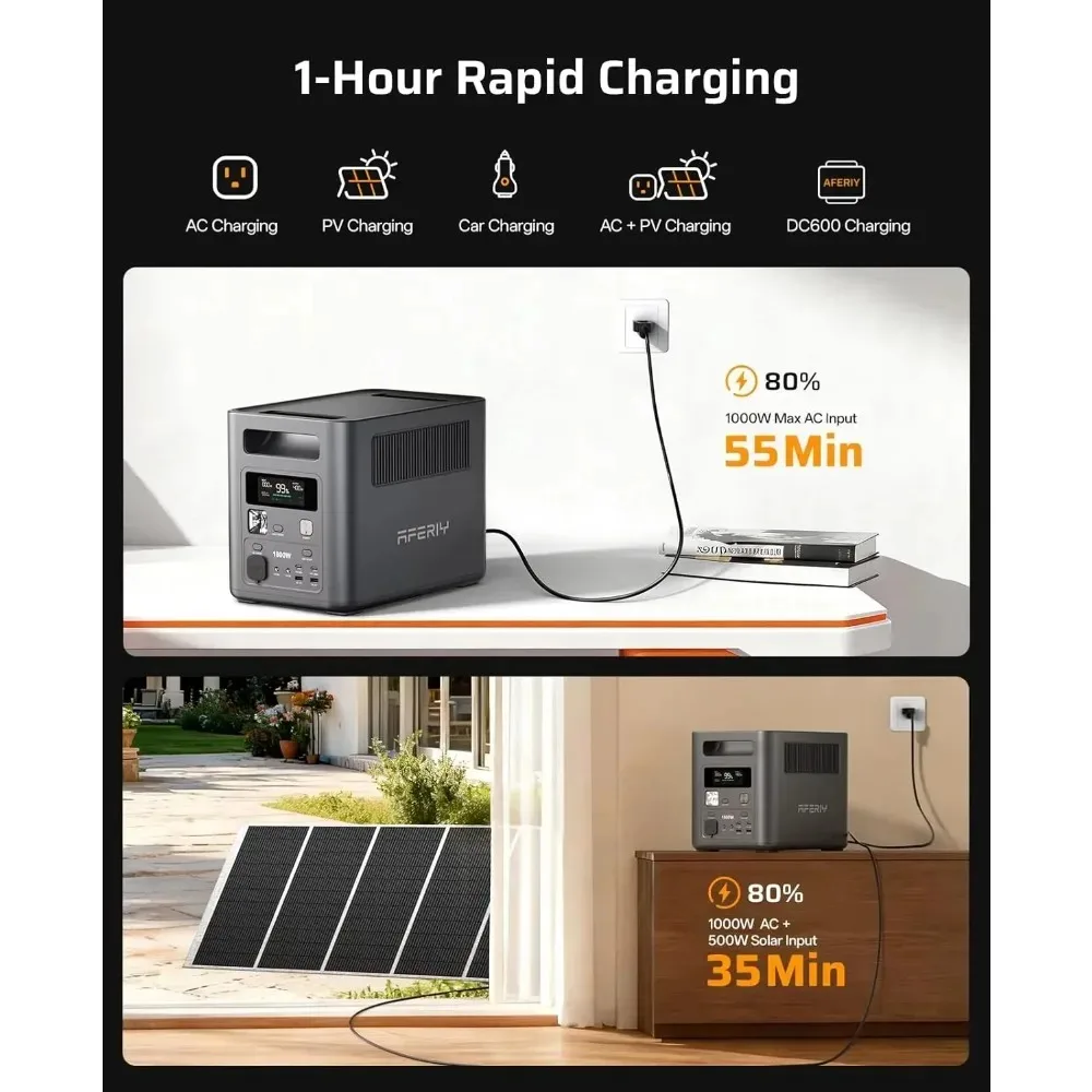 Expandable Por LiFePO4 Generator 1024Wh Base Capacity Up to 5120Wh 1800W Continuous 3600W Peak AC Output for Home Bac
Expandable Por LiFePO4 Generator 1024Wh Base Capacity Up to 5120Wh 1800W Continuous 3600W Peak AC Output for Home Bac