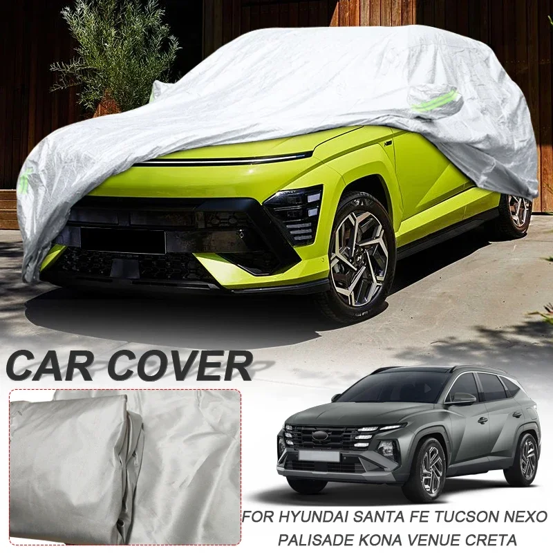 Single Layer Car Cover For Hyundai BAYON CRETA KONA NEXO PALISADE SANTA FE STARIA TUCSON VENUE Waterproof Anti-UV Dustproof
Single Layer Car Cover For Hyundai BAYON CRETA KONA NEXO PALISADE SANTA FE STARIA TUCSON VENUE Waterproof Anti-UV Dustproof