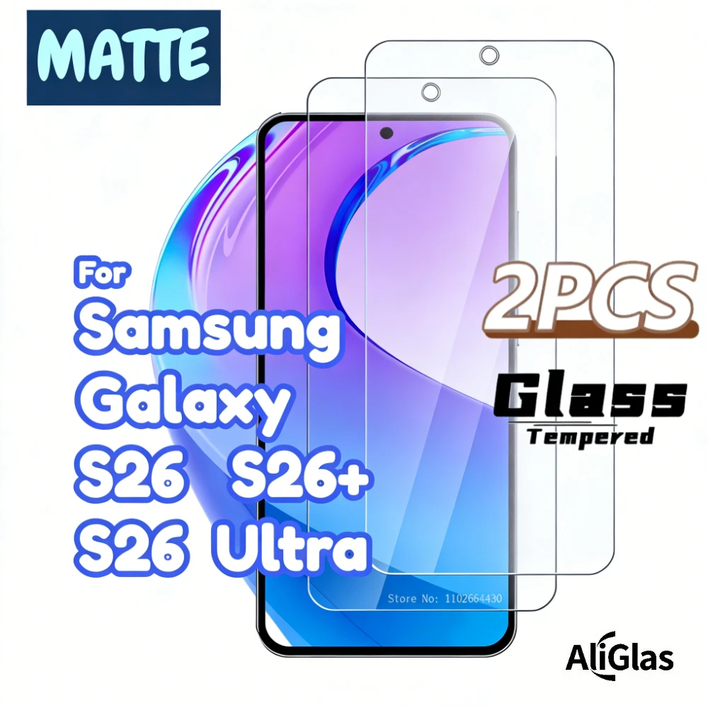 2 шт. матовые защитные пленки для Samsung S26 Edge, противоударные пленки 9H для Samsung Galaxy S26 Plus S26 Ultra, пленки из закаленного стекла
2 шт. матовые защитные пленки для Samsung S26 Edge, противоударные пленки 9H для Samsung Galaxy S26 Plus S26 Ultra, пленки из закаленного стекла