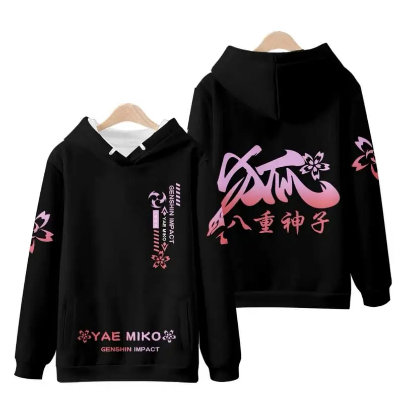 Anime Genshin Impact Yae Miko 3D Print Men/Women Hoodie Sweatshirt Streetwear Oversized Long Sleeves Pullover Hooded Jacket
Anime Genshin Impact Yae Miko 3D Print Men/Women Hoodie Sweatshirt Streetwear Oversized Long Sleeves Pullover Hooded Jacket